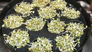 Sprouts moong special healthy breakfast ideas Sprout Recipe in breakfast [upl. by Bernelle]