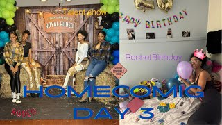 Homecoming VlogBonfire RodeoampRachel’s Birthday [upl. by Ardnac]