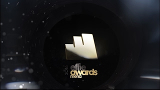 MENA Effie Awards 2016 [upl. by Aihcats]