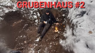 Das Grubenhaus 2  Bushcraft Shelter  BmsglutOutdoor  Alex geht Raus [upl. by Lrak]