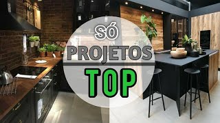 40 IDEIAS DE COZINHA PLANEJADA PRETA E MUITAS OUTRAS VARIAÇÕES P VOCÊ SE INSPIRAR  JOSEANE SILVA [upl. by Garbers]