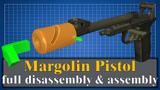 Margolin pistol full disassembly amp assembly [upl. by Nilhtac]