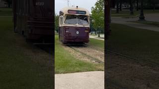 Went for a Ride on the Kenosha Electric Streetcar 7312024 [upl. by See]