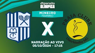 FINAL DO MINEIRO DE VÔLEI FEMININO  MINAS X PRAIA CLUBE NARRAÇÃO AO VIVO  Dimensão Esportiva [upl. by Nessa]