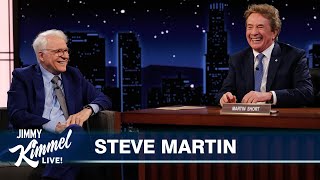 Steve Martin on Why He Loves Martin Short Only Murders Season 4 amp Poached Egg Obsession [upl. by Strohben748]