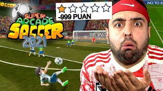 PS 5 DE BOZUK FUTBOL OYUNU NASIL OLUR  PARAMI GERÄ° VERÄ°N  SUPER ARCADE SOCCER 2021 [upl. by Mcmurry]