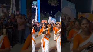 Kerala singari Melam dance 💥 chenda viral trending dance [upl. by Nawud]