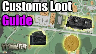 Quick amp Efficient Customs Loot Guide  Escape from Tarkov [upl. by Lemor]