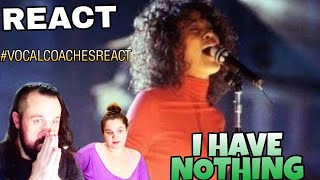 ENG SUB VOCAL COACHES REACT WHITNEY HOUSTON  I HAVE NOTHING LIVE [upl. by Afital]