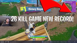 26 KILL SOLO WIN FORTNITE  PERSONAL BEST [upl. by Adnilasor]