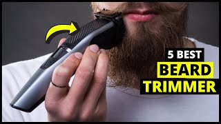 Top 5 Best Beard Trimmers for Long Beards in 2024  Best Cheap Yet Powerful Corded Compact Trimmer [upl. by Shelman]