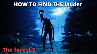 TUTORIAL HOW TO FIND THE ladder ON THE FORTNITE THE FOREST 2 MAP  Find the forest 2 key [upl. by Nomolas97]