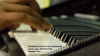 Etho varmukilin piano cover  adarsh nair pandalam [upl. by Kinghorn]