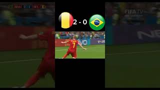 BELGIUM VS BRAZIL neymar brazil football soccerplayer worldcup [upl. by Vyky]