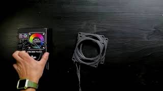 Airgoo RGB fan frame case light [upl. by Nanam]