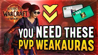 THE BEST PVP WEAKAURA GUIDE YOU NEED FOR THE WAR WITHIN [upl. by Yleen504]