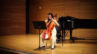 Sonata in G major by Giovanni Sammartini  Cello by Sarah Lee 12 [upl. by Puna]