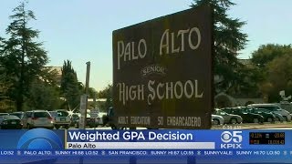 Palo Alto School Board To Include Weighted GPAs On Transcripts [upl. by Fattal]