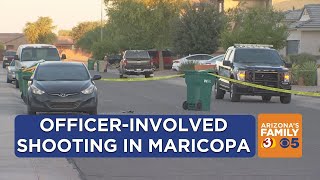 Suspect killed after officer shooting in Maricopa [upl. by Eynenihc]