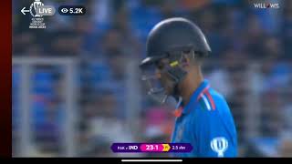 Shubman Gill wicket today  World Cup 2023 [upl. by Alieka109]