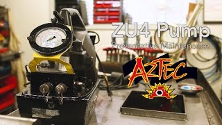 How to maintain Enerpac’s ZU4 pump [upl. by Golanka162]