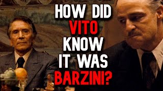 How Did Vito Corleone Know It Was Barzini All Along The Godfather Explained [upl. by Ethan]