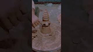 Clay pottery India shortvideo pottery clay tranding art shortsfeed shorts [upl. by Naoma]