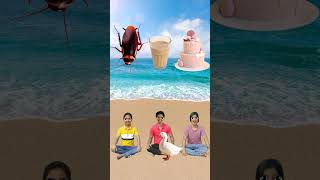 Eating ParleG biscuit Apple Rooster Goose lolipop wow cake chocolate icecream funny 😋VFX [upl. by Dustan]