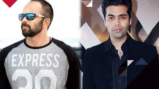 War between Karan Johar and Rohit Shetty  Bollywood News [upl. by Anemix]