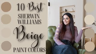 10 BEST Sherwin Williams Beige Paint Colors [upl. by Asiole]