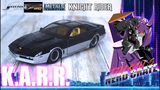 Jada Toys KARR Knight Rider Crate Reviews 118 [upl. by Airec524]