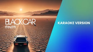 Black Car  Stanleyx Official Karaoke Music Video [upl. by Lienaj]