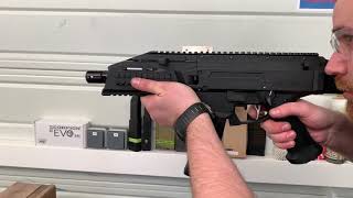 P6 Workshop SCORPION EVO 3 A1 high speed with short trigger [upl. by Paco811]