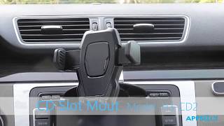 APPS2Car CD slot Phone Mount [upl. by Lamiv851]