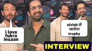 jad hadid Avinash sachdev Eviction interview jad Avinash dostana elvish Yadav Fukra insaan winner [upl. by Mountford]