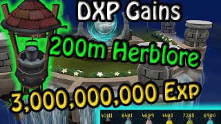 Runescape  200m Herblore l 3 Billion Exp [upl. by Dzoba]