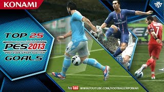 PES 2013  Top 25 goals winter 201213 [upl. by Godred330]