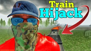 TRAIN HIJACK IN INDIAN BIKE DRIVING 3D [upl. by Pitchford]