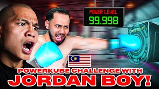 TENDANGAN JORDANBOY DARI MALAYSIA PECAHKAN REKOR POWERKUBE FIGHTER INDONESIA [upl. by Shewmaker]