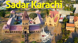 Sadar Karachi historical places drone View [upl. by Druce]