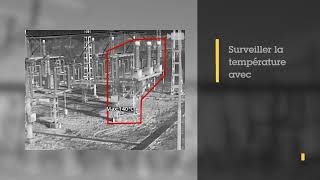 Surveillance fiable de la température grâce à la caméra thermique AXIS Q1961TE [upl. by Doownyl]