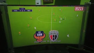 ISL LIVE FC Goa vs NorthEast United FC Live match today  Indian Super League isl2024 [upl. by Nevyar]