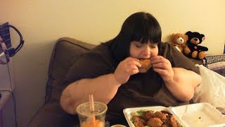 Salt and Pepper Chicken Wings  Chinese Food Mukbang Eating Show [upl. by Sibeal540]