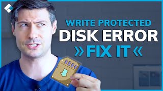 How to Fix quotThe Disk is Write Protectedquot Error  Remove Write Protection [upl. by Anne-Marie]