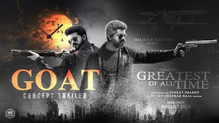 GOAT Concept Trailer  Thalapathy Vijay  Venkat Prabhu  FanMade Trailer [upl. by Irabaj402]