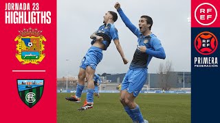 Resumen PrimeraFederación  CF Fuenlabrada 31 Sestao River Club  Jornada 23 Grupo 1 [upl. by Niro697]