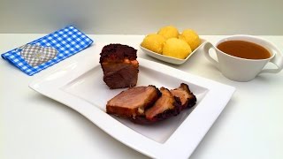 Krustenbraten mit Malzbiersoße  zubereitet im TM5 mit der GuidedCookingFunktion [upl. by Akeim406]