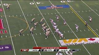 Winnipeg Blue Bombers vs Montreal Alouettes Week 3 Full Game 2014 [upl. by Cuthbert]