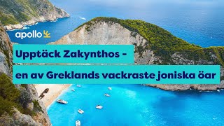 Upptäck Zakynthos  en av Greklands vackraste joniska öar [upl. by Eednar]