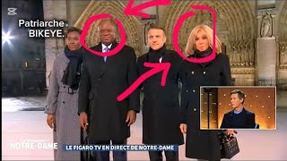 Arrivée de Brice Oligui Nguema et Zita à la réouverture de la cathédrale NotreDame de Paris [upl. by Eux191]